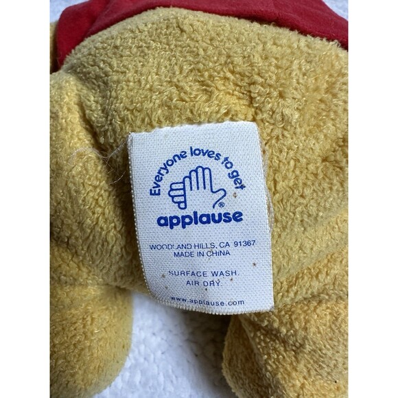 Everyone Loves To Get Applause Disney Winnie The Pooh comfort plush Beanie - Picture 4 of 7